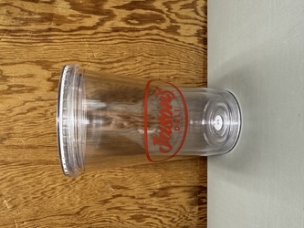 Clear Tumbler-(10 TUMBLERS PER EACH) 