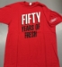 EMPLOYEE LINE 50TH ANNIVERSARY SHIRTS  - NC TSHIRT